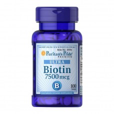 Ultra Biotin 7500 mcg (100 tabs)