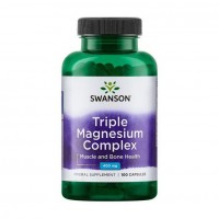 Swanson Triple Magnesium Complex 400 mg (100 caps) Swanson Triple Magnesium Complex 400 mg (100 caps)