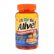 Nature's Way Alive! Gummies Multi-Vitamin for Children (90 gummies, Cherry, Orange & Grape)