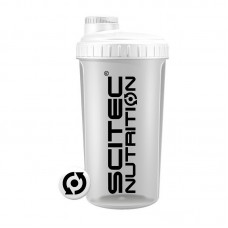 Shaker Scitec Nutrition (700 ml, opaque white lid)