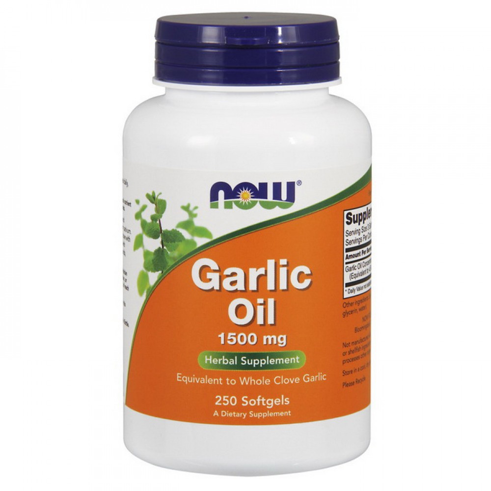 Garlic Oil 1500 mg (250 softgels)