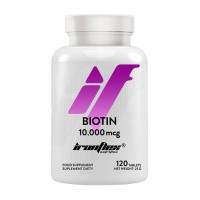 IronFlex Biotin 10,000 mcg (120 tab)