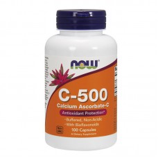 NOW C-500 Calcium Ascorbate-C (100 caps)