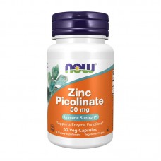 NOW Zinc Picolinate 50 mg (60 caps)