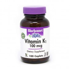 Bluebonnet Nutrition Vitamin K1 100 mcg (100 caplets)