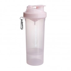 SmartShake Slim Grey (500 ml, cotton pink)