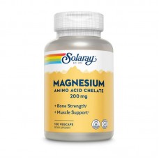 Magnesium Amino Acid Chelate 200 mg (100 veg caps)