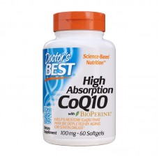 Doctor's BEST High Absorption CoQ10 100 mg with BioPerine (60 softgels)