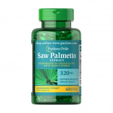 Puritan's Pride Saw Palmetto Extract 320 mg (60 softgels)