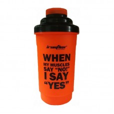 IronFlex Fit Shaker (700 ml, orange)