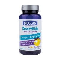 Bioglan Smartkids Omega-3 High DHA Brain Formula (30 chew caps)