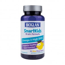 Bioglan Smartkids Omega-3 High DHA Brain Formula (30 chew caps)