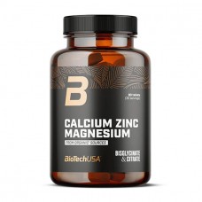 BioTech Calcium Zinc Magnesium Organic (90 tabs)