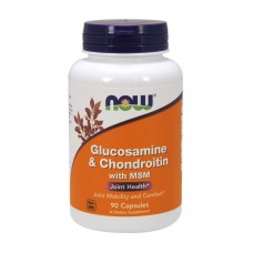 NOW Glucosamine & Chondroitin with MSM (90 caps)