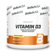 BioTech Vitamin D3 (150 g, lemon)