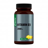 Sporter Vitamin D3 2000 IU 120 softgels