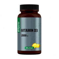 Sporter Vitamin D3 2000 IU 120 softgels