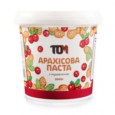TOM Арахісова Паста (1 kg, з журавлиною)