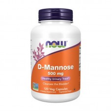 NOW D-Mannose 500 mg (120 veg caps)