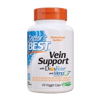 Doctor's BEST Vien Support with DiosVein and MenaQ7 (60 veg caps)