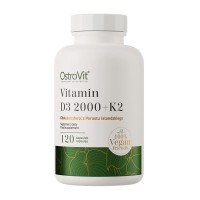 OstroVit Vitamin D3 2000 + K2 (120 caps)