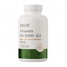 OstroVit Vitamin D3 2000 + K2 (120 caps)
