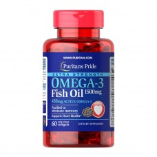 Puritan's Pride Omega-3 Fish Oil 1500 mg (60 softgels)