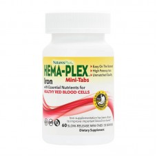 Natures Plus Hema-Plex Iron (60 slow-release mini-tabs)