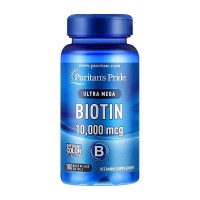 Puritan's Pride Biotin 10,000 mcg (100 softgels)