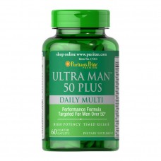 Puritan's Pride Ultra Man 50 Plus Daily Multi time release (60 caplets)