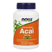 NOW Acai 500 mg freeze-dried (100 veg caps)
