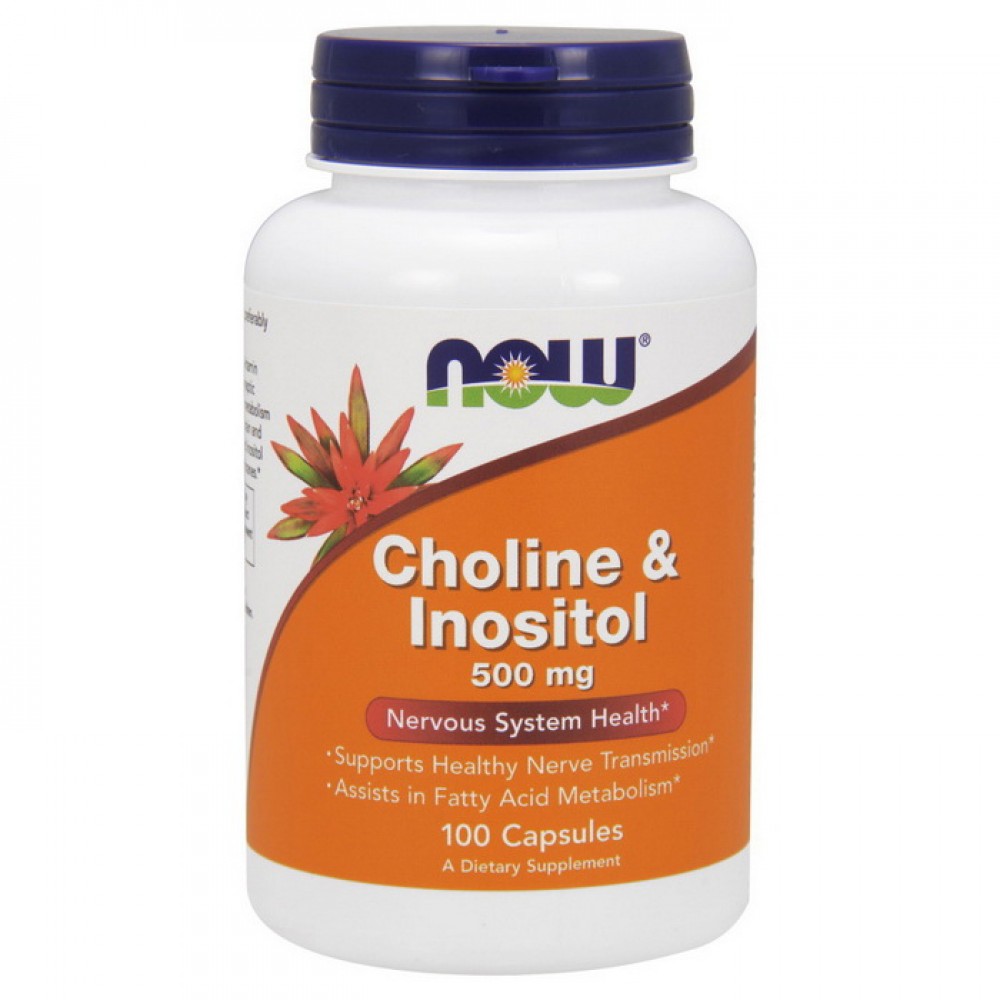 Choline & Inositol 500 mg (100 caps)