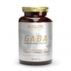 Evolite Nutrition GABA 375 mg (180 veg caps)