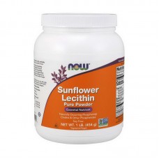 NOW Sunflower Lecithin Pure Powder (454 g)