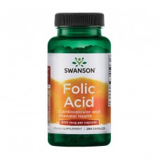 Swanson Folic Acid 800 mcg (250 caps) Swanson Folic Acid 800 mcg (250 caps)