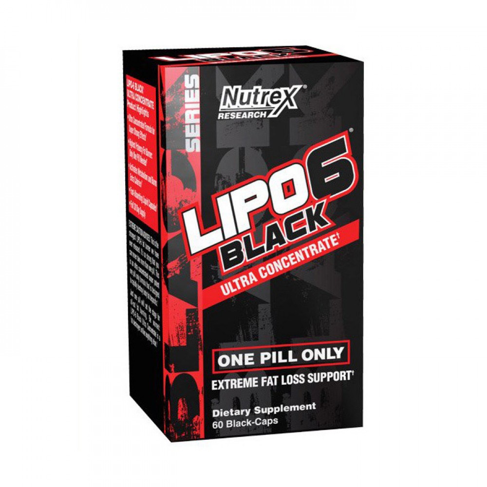 Lipo 6 black Ultra Concentrate (60 black-caps)