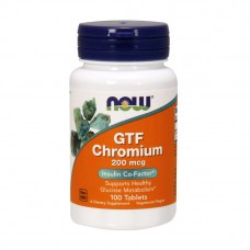 NOW GTF Chromium 200 mcg (100 tab)