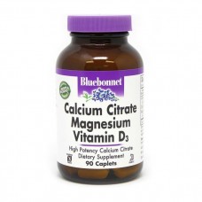 Bluebonnet Nutrition Calcium Citrate Magnesium Vitamin D3 (90 caplets)