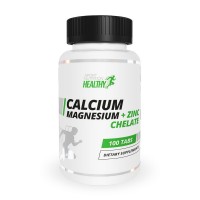 Healthy Sport Nutrition (MST) Calcium Magnesium + Zinc Chelate (100 tab)