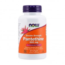 NOW Pantethine 600 mg double strength (60 softgels)