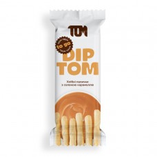 TOM peanut butter Хлібні палички з солоною карамеллю (34 g)
