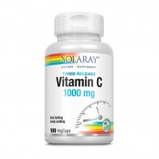 Solaray Vitamin C 1000 mg timed release (100 veg caps)