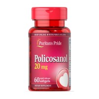 Puritan's Pride Policosanol 20 mg (60 softgels)