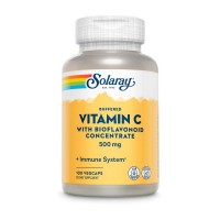 Solaray Vitamin C 500 mg with bioflavanoid 100 veg caps Solaray Vitamin C 500 mg with bioflavanoid 100 veg caps