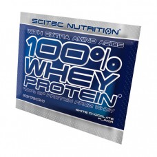  Scitec Nutrition 100% Whey Protein (30 g, chocolate)