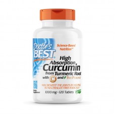 Doctor's BEST Curcumin from Turmeric Root 1000 mg (120 tabs)