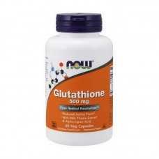 NOW Glutathione 500 mg (60 veg caps)