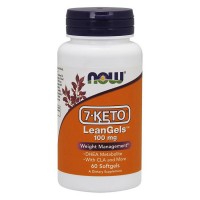 NOW 7-KETO LeanGels 100 mg (60 softgels)