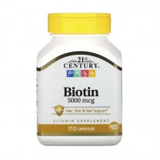 Biotin 5000 mcg (110 caps)