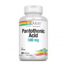 Solaray Pantothenic Acid 500 mg (250 veg caps)